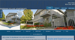 Desktop Screenshot of burbankvillageapthomes.com