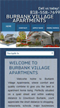 Mobile Screenshot of burbankvillageapthomes.com
